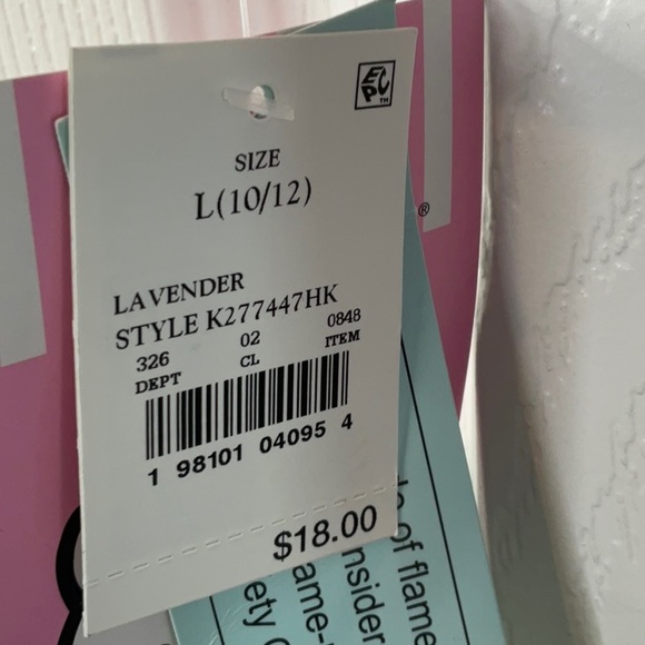 Hello Kitty Big Girls Hooded Costume
Print Fleece Pajama Sleeper Size L (10/12) - Picture 8 of 9